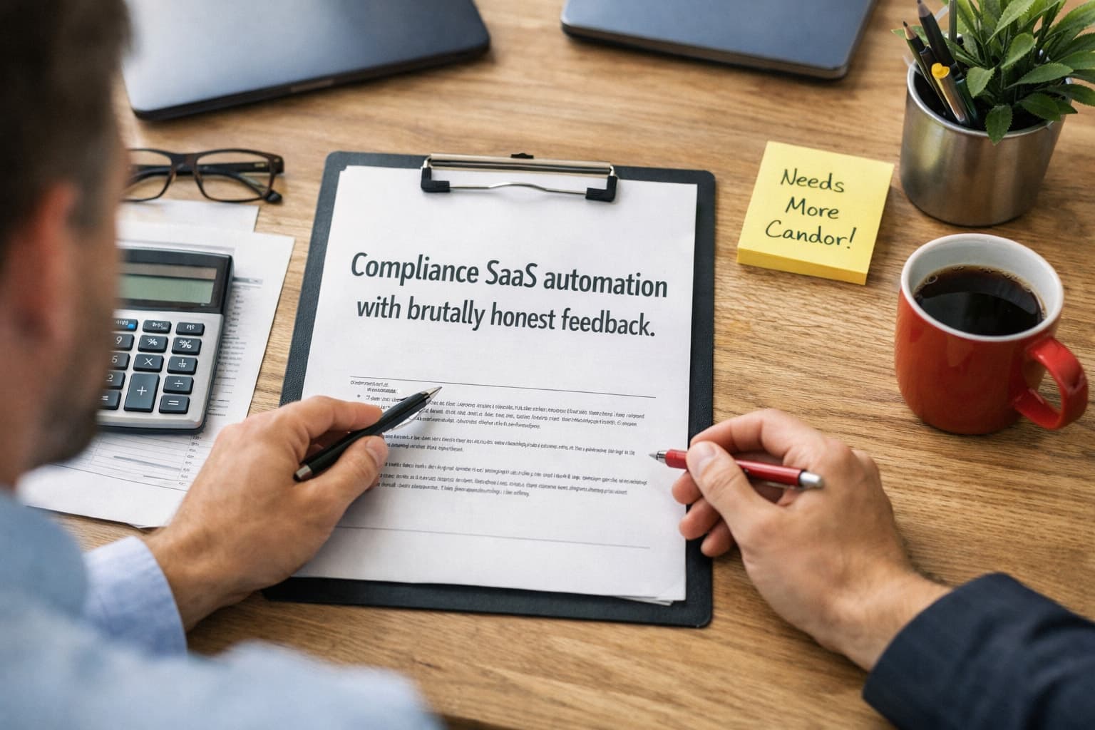 Compliance SAAS Automation With Brutally Honest Feedback