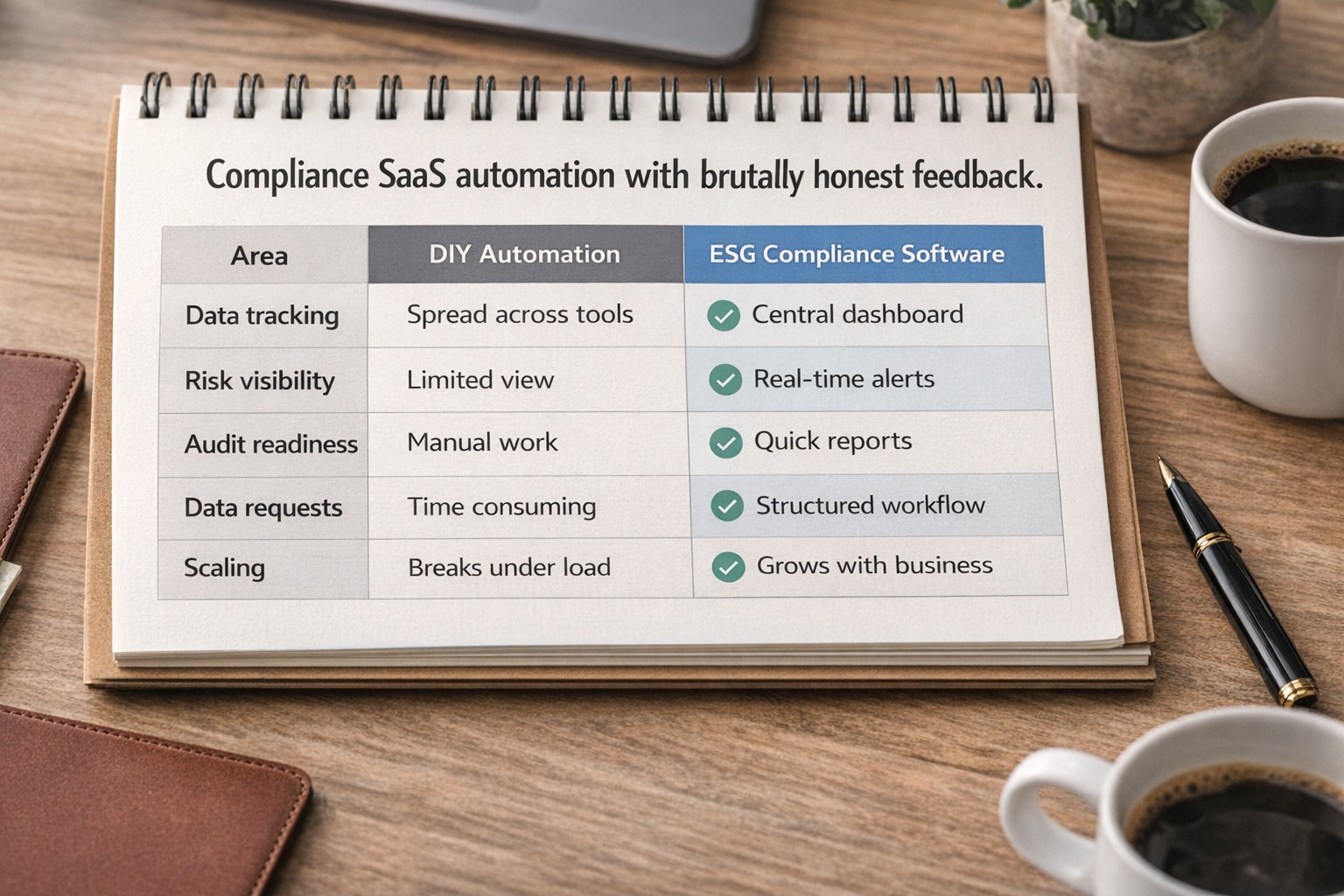 Compliance SaaS automation with brutally honest feedback Comparison Table