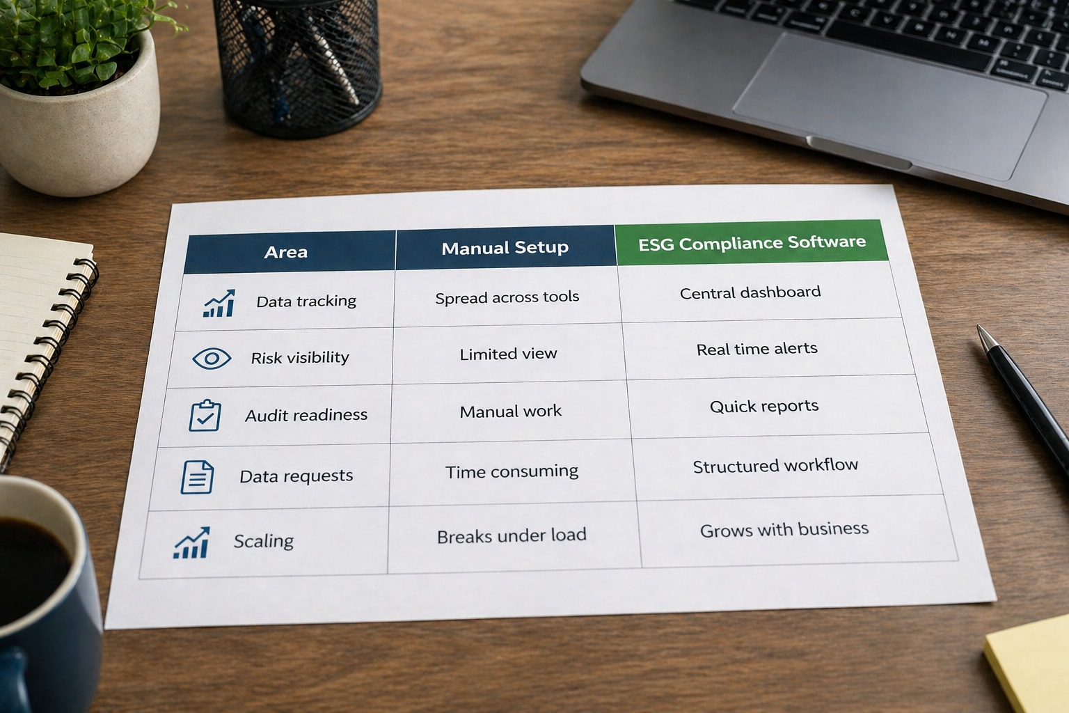 How do you manage Compliance Comparison table How do you manage Compliance Comparison table