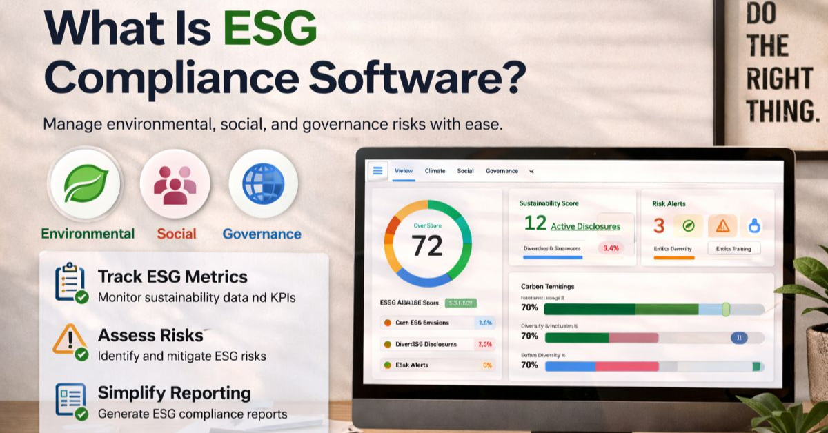 ESG Compliance Software